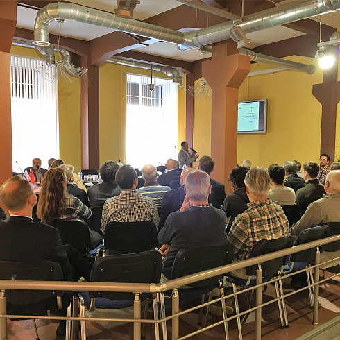 The lecture of the known scientist, Mark Lazarevich Kachanov, was delivered