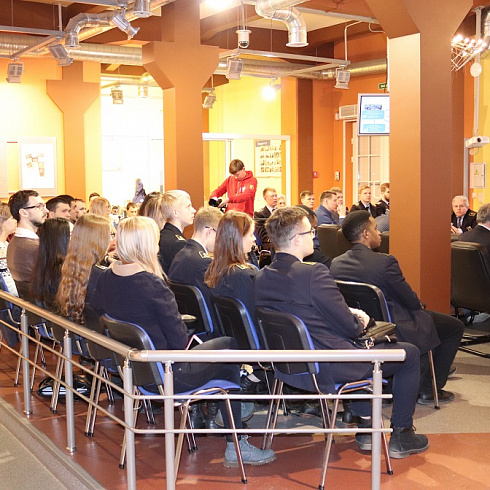On March 6, 2018, the work of the School of Young Scientists continued at REC Mekhanobr Tekhnika
