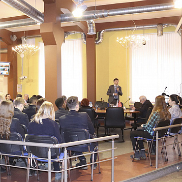 On March 6, 2018, the work of the School of Young Scientists continued at REC Mekhanobr Tekhnika