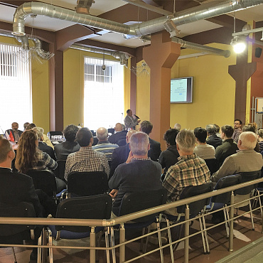 The lecture of the known scientist, Mark Lazarevich Kachanov, was delivered