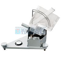 Natural slope measuring device for loose material