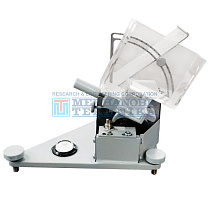 Natural slope measuring device for loose material