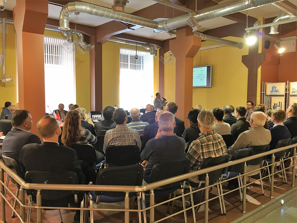The lecture of the known scientist, Mark Lazarevich Kachanov, was delivered