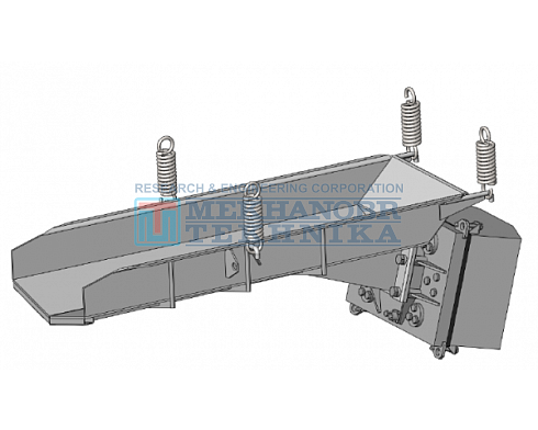 Vibrating feeder with electric-magnetic drive PE  3,6х9 рис.0