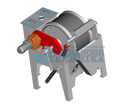 Electromagnetic drum separators EBM 90/60 рис.0