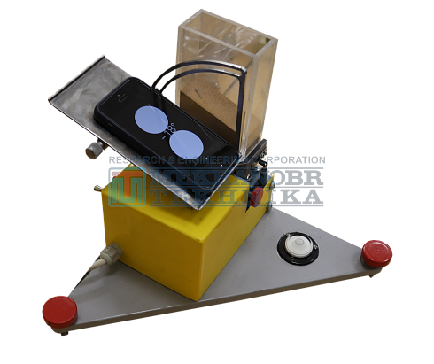 Natural slope measuring device for loose material рис.1